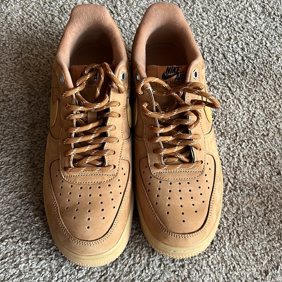 Nike Air Force 1 '07 WB Flax/Wheat-Gum Light Brown - Picture 4 of 8